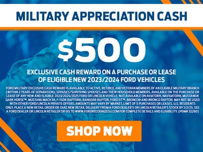 $500 Military Cash