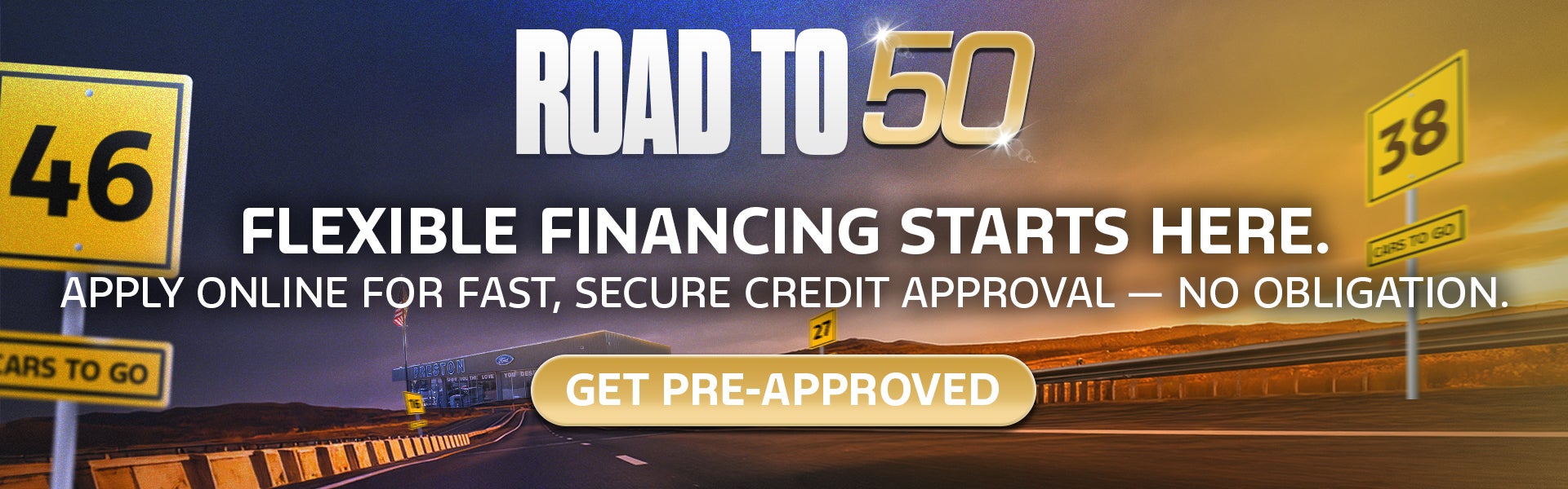 Apply online for fast, secure credit approval, no obligation