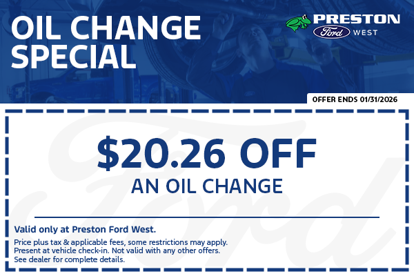 Oil Change Special