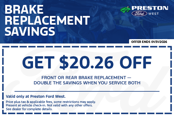 Brake Replacement Savings