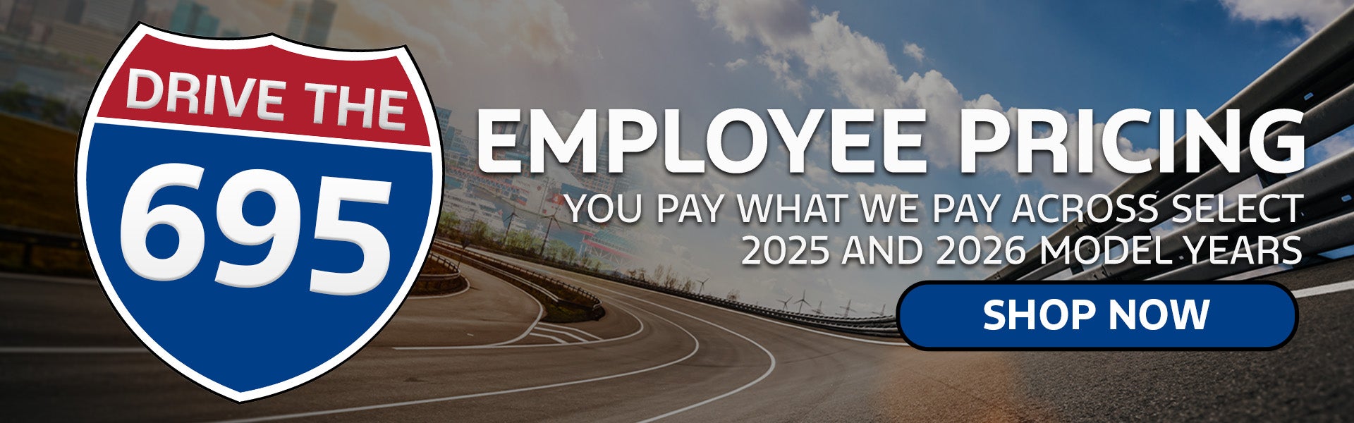 EMPLOYEE PRICING. YOU PAY WHAT WE PAY.